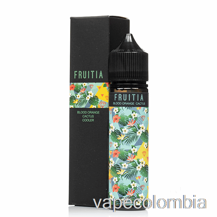 Vape Kit Completo Enfriador De Cactus Naranja Sanguina - Fruitia - 60ml 0mg